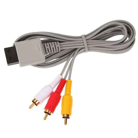 OEM Nintendo Wii Audio Video AV Cable Cord - RVL-009 OEM Nintendo Wii Audio Video AV Cable Cord - RVL-009